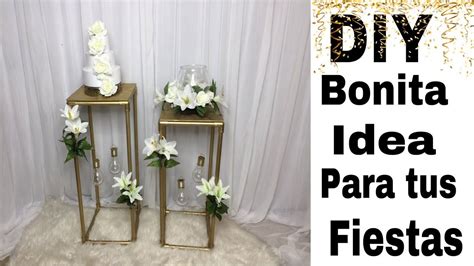 Cómo Hacer Mesa Con Pvc Tendencia Para Decoración De Fiestas Diy Decoraciones Para Fiesta En