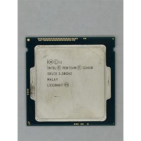 Processor Intel Pentium G3430 3 3Ghz Tray Fan Socket 1150 Shopee