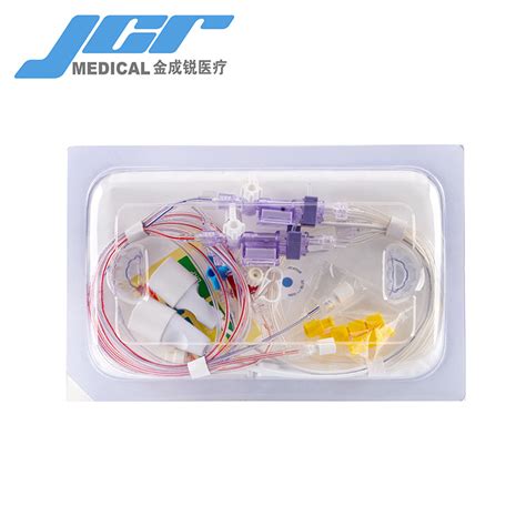 Double Channel Disposable Pressure Transducer With Needleless Blood