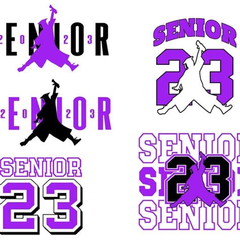 Purple Air Senior Class Of Svg Senior Svg Bundle Etsy