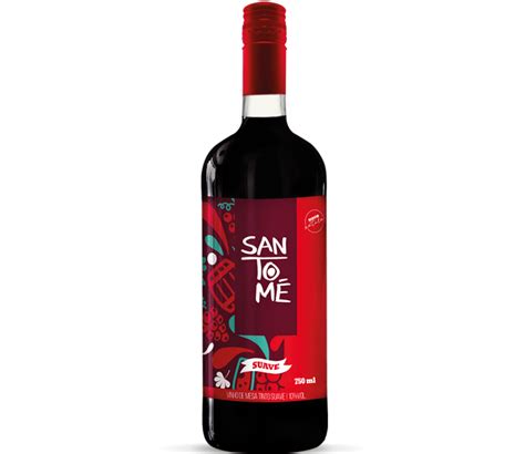 Vinho Santom Tinto Suave Ml