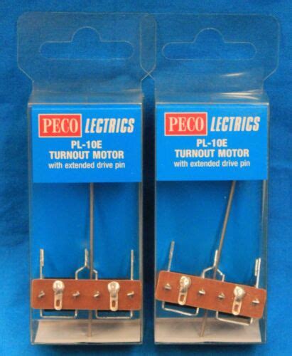 Lot Of Ho N Scale Peco Lectrics Pl E Turnout Motor With Extended