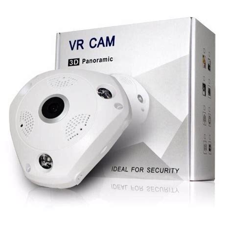 Потолочная IP камера видеонаблюдения CAMERA V300 VRCAM панорамная с ик ...