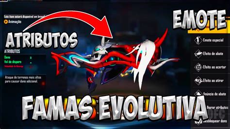 PROXIMA ARMA EVOLUTIVA FAMAS SONRISA INFERNAL FREE FIRE EMOTE DE LAS