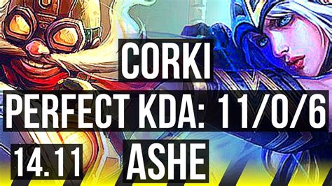 Corki Thresh Vs Ashe Maokai Adc Legendary Kr Master