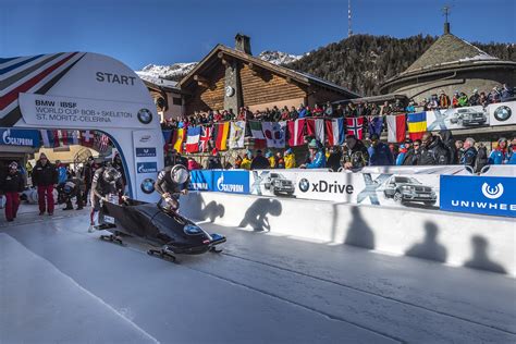 Bob Rides For Visitors Winter In Engadin St Moritz