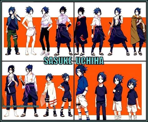 Fact Sasuke Has Had More Outfit Changes Than Any Other Naruto