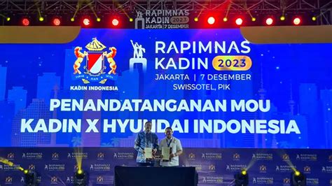 Tandatangani Mou Anggota Kadin Beli Mobil Hyundai Dengan Harga Khusus