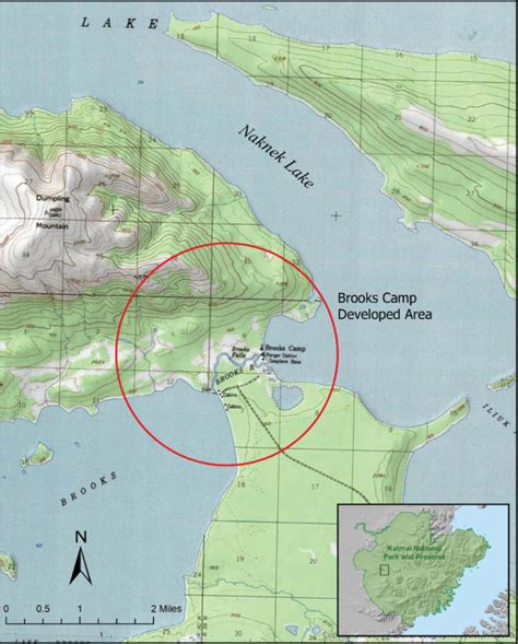 Camping Outside The Brooks Camp Developed Area Katmai National Park