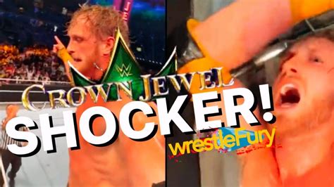 Logan Paul Steals The Show At Wwe Crown Jewel Suffers Multiple Injuries