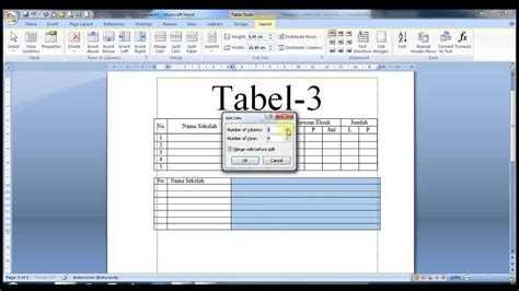 Cara Membuat Judul Tabel Lanjutan Di Word Kumpulan Tips 45815 Hot Sex Picture