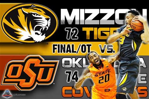 Missouri Basketball Drops Third Straight To Oklahoma State 74 72