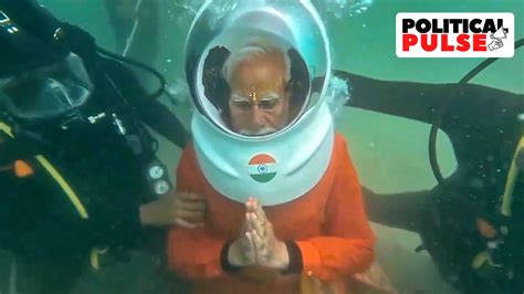 PM Modis Underwater Dip In Dwarka Also Has A Message For Ahirs