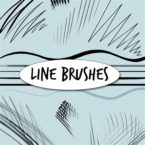 LINE ART Brushes for Photoshop [FREE and Premium] – BrushWarriors