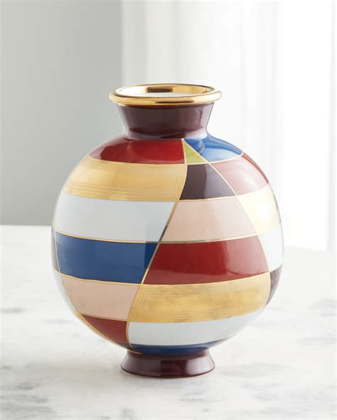 Jonathan Adler Torino Stripes Vase Neiman Marcus