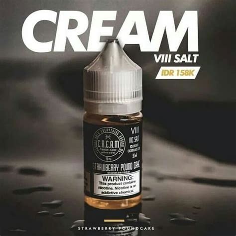 Liquid Cream Viii Saltnic Mg Ml Cream Salt Vapeku