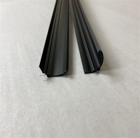 Black Retainer Set Kit For Full Glass Doors 1 5 8 Thick For Doors Manufactured On Or After 10