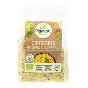 Primeal Couscous Multicéréales au Bouillon Végétal 300G Naturalia