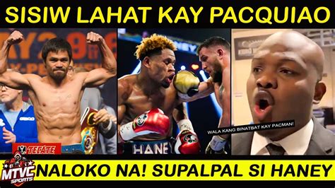 Bradley Mahina Talaga Si Haney Panis Siya Sa Lakas Ni PACQUIAO Alas