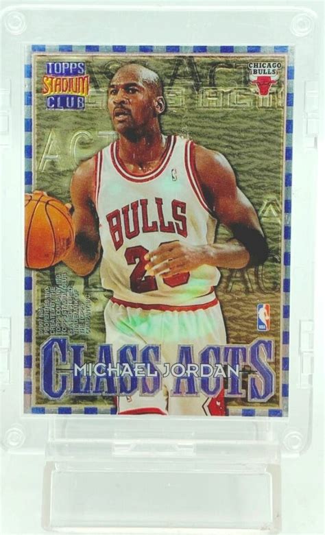 Vintage 1996 97 Topps Stadium Club Class Acts Michael Jordan And Jerry