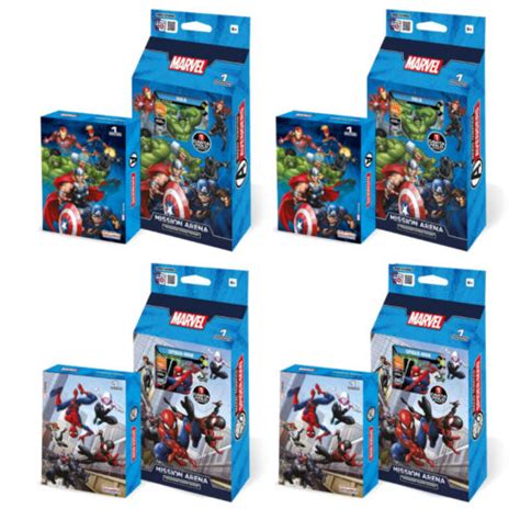 Marvel Mission Arena Starter Decks Bundle Toynado