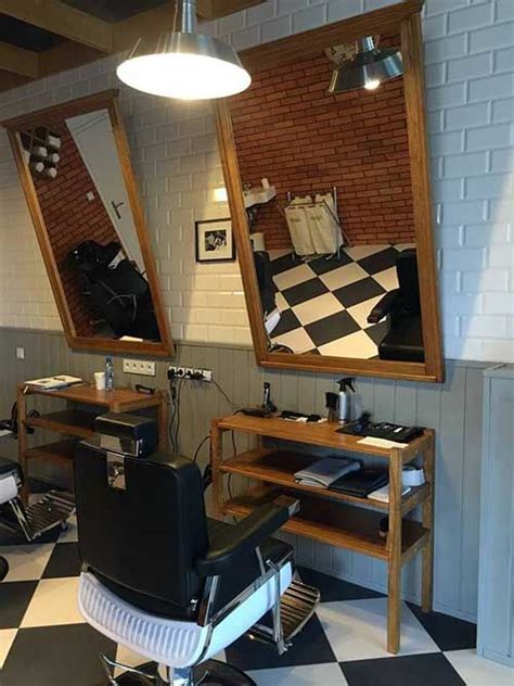 Barbearia Decorada Simples Antiga Barber Shop Interior Barber Shop