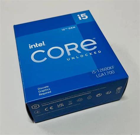 Intel Core I5 12600kf Desktop Processor 10 Cores 49 Ghz Lga1700 Computer Cpu I5 12600kf And