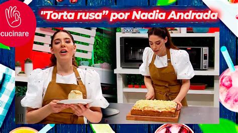 Torta Rusa Por Nadia Andrada Para Cucinare TV YouTube