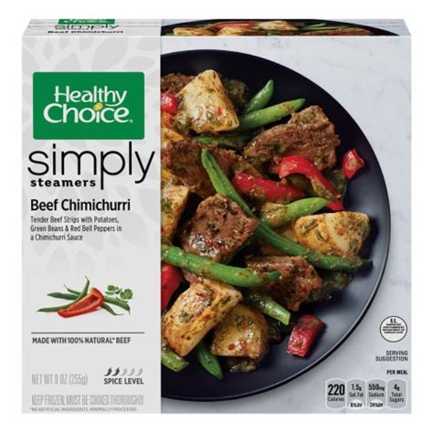 Healthy Choice® Simply Steamers Beef Chimichurri Frozen Meal, 9 oz - Ralphs