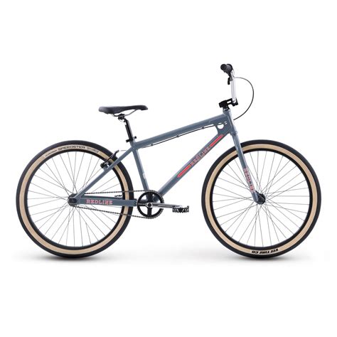 Redline Sqb 26 26 Inch Bmx Freestyle Bike Grey Gloss Jandr Bicycles — J