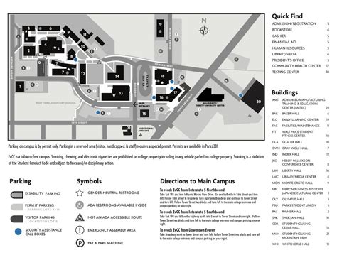 Evc Campus Map