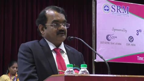 Padma Shri Dr Mylswamy Annadurai Icramc Srm University Youtube