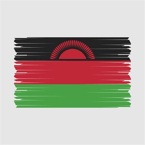 Malawi Flag Vector 21683479 Vector Art at Vecteezy