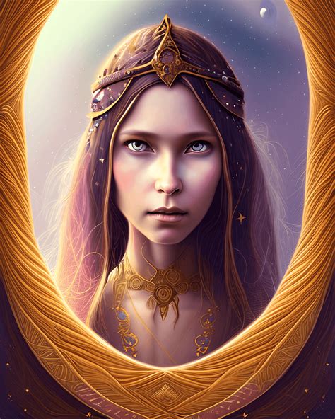 A Mystical Warrior Princess · Creative Fabrica