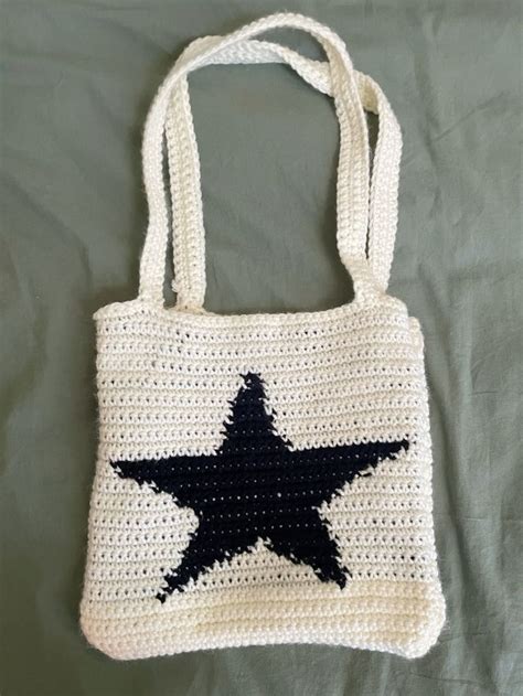 Star Crochet Bag Crochet Business Hand Knitting Diy Crochet Fairy