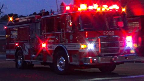 LAFD Light Force 88 Responding YouTube