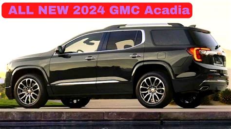 2024 Gmc Acadia Denali 2024 GMC Acadia Release Date Interior