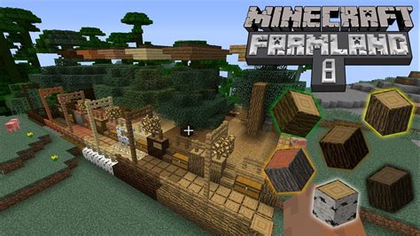 La Farm Di Legno Minecraft Farmland Ep Tutorial Ita Youtube