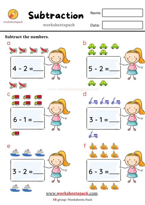 Subtraction Within Worksheetspack