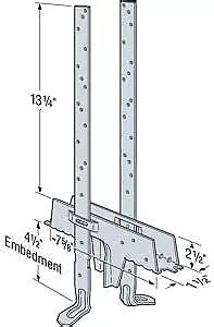 Simpson META16 TSS2 12 Embedded Truss Anchor W Seat 60 OFF