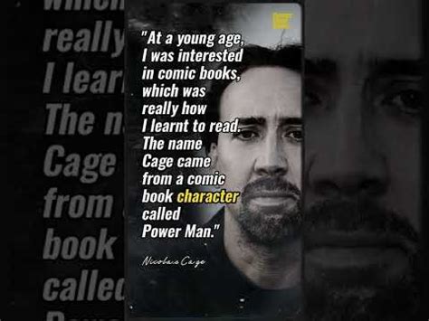 Nicolas Cage Quotes | Nicolas cage quotes, Book characters, Nicolas cage