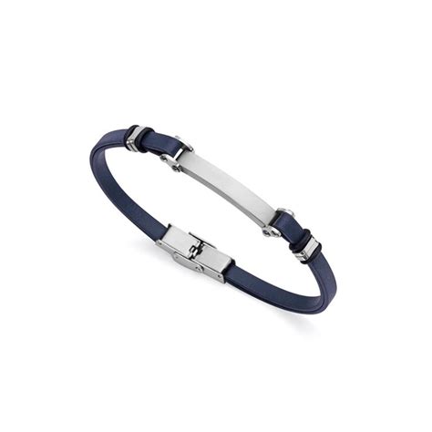 Pulsera Viceroy Fashion Heat Hombre Piel Azul Acero Inoxidable P