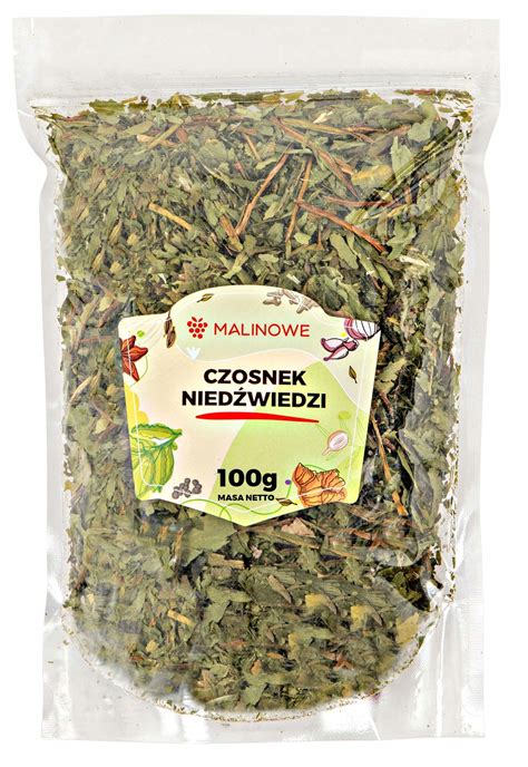 CZOSNEK NIEDŹWIEDZI SUSZONY 100g ŚWIEŻY AROMATYCZNY PREMIUM 9736638251