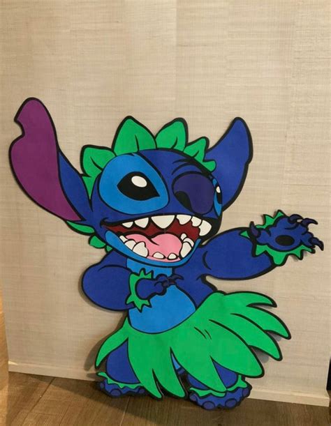 12 15 Lilo And Stitch Backdrop Stitch Table Centerpiece Etsy Uk