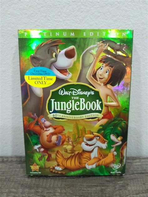 The Jungle Book Two Disc Th Anniversary Platinum Edition Dvd Bill