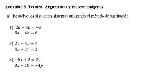 Ejercicios De Método De Sustitución Brainly Lat