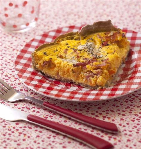 Tarte Salée Au Potimarron Lardons Et Mozzarella Recettes De Cuisine