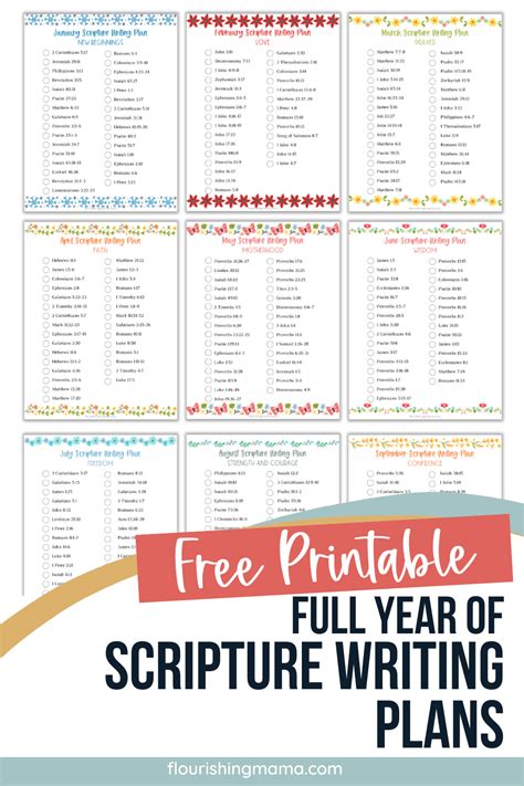 How To Start Scripture Writing In Free Printable Plan Artofit