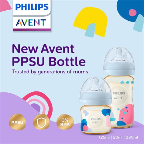 Philips Avent Natural PPSU Baby Feeding Bottle 4oz 120ml 9oz 260ml