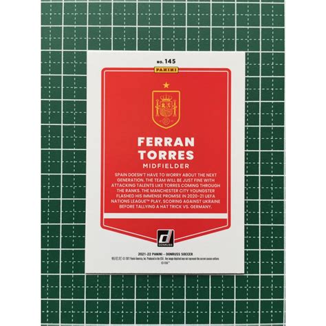 Panini Donruss Soccer Road To Qatar Ferran Torres Spain